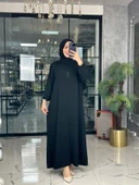 Yıldız Elbise-Siyah Siyah thumbnail 2
