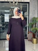 Yıldız Elbise-Mor Mor thumbnail 2