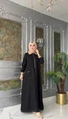Medine Elbise-Siyah Siyah thumbnail 2