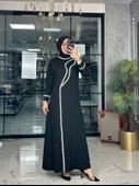Alina Elbise-Siyah Siyah thumbnail 4