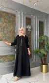 Medine Elbise-Siyah Siyah thumbnail 3