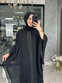 Derya Elbise-Siyah Siyah thumbnail 1
