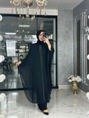 Derya Elbise-Siyah Siyah thumbnail 3