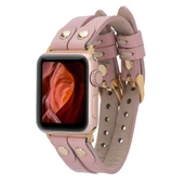 Apple Watch Uyumlu Deri Kordon Ely Double Tour GT NU2 thumbnail 1