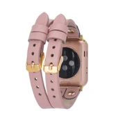 Apple Watch Uyumlu Deri Kordon Ely Double Tour GT NU2 thumbnail 2