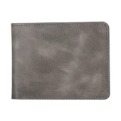 Pier Deri Erkek Cüzdan Rustik Gri thumbnail 1