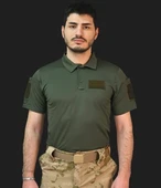 TAKTİKAL TİŞÖRT YAKALI HAKİ thumbnail 1