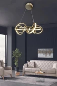 Kuzey Modern Sarkıt Led Avize 40 cm thumbnail 7