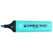 Edding Fosforlu Kalem Mavi 344 (10 adet) thumbnail 1