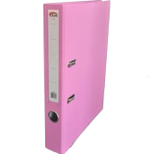 Elba Büro Klasör Dar Plastik Pembe thumbnail 1