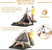 QuickUp DomeHike 6 Kişilik Otomatik Çadır thumbnail 6