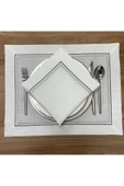 OYA home Çift Amerikan Servis ve Peçete - 4 parça thumbnail 6