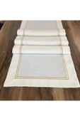 OYA home Altın Simli Runner Cift Dikişli 40*145 Cm thumbnail 2