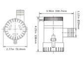 Seaflo Sintine Pompası 1100 Gph 12 V thumbnail 3