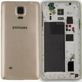 Samsung Galaxy Note 4 SM-N910 Kasa Kapak Gold thumbnail 2
