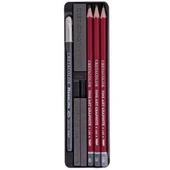 Cretacolor Graphite Eskiz Seti 9lu Metal Kutu 16029 thumbnail 2