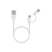 2 In 1 Usb Kablo Micro Usb Ve Usb C (Type C - 100 Cm) thumbnail 1