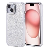 iPhone 15 Kılıf Taşlı Tasarımlı Kapi Kapak thumbnail 11