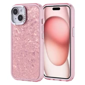 iPhone 15 Kılıf Taşlı Tasarımlı Kapi Kapak thumbnail 12