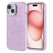 iPhone 15 Kılıf Taşlı Tasarımlı Kapi Kapak thumbnail 9