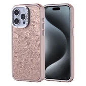 iPhone 15 Pro Max Kılıf Taşlı Tasarımlı Kapi Kapak thumbnail 4