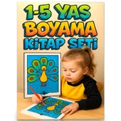 1-5 Yaş Boyama Kitap Seti thumbnail 1