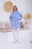 TAŞ İŞLEMELİ TRENCH thumbnail 4