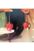 SUNA ÇİLEK CAM KÜPE thumbnail 1