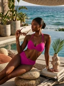 Basic Twist beli geçme detaylı Bikini Altı thumbnail 9