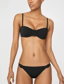 Kare tokalı bikini üstü DB20050BU thumbnail 1