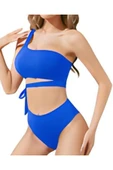 Bikini üstü yandan bağlama detaylı thumbnail 10