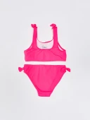 Fiyonklu kız çocuk bikini takım thumbnail 5