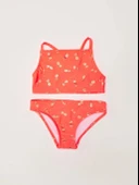 Varak baskılı kız çocuk bikini takım thumbnail 1
