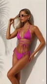 İp ve halka detaylı bikini takım thumbnail 7