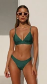 Kaplı Üçgen Bikini Üstü DB200051BU thumbnail 6