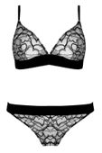 Beyaz-siyah Full Dantel Bralet Strıng Takım DS20095BRT thumbnail 2