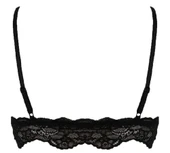 SİYAH YAKALARI DANTELLİ MICRO BRALET DS200475BR thumbnail 2