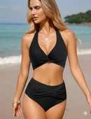 Triangle Twist Toparlayıcı Bikini Üstü thumbnail 12