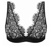 SİYAH SAÇAKLI DANTEL BRALET thumbnail 2