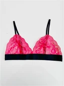 Fuşya Full Dantel Bralet DS200112BR thumbnail 4