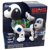 Işıklı Köpek Robot 20 CM Şeffaf thumbnail 1