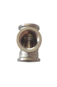 KALDE  1/2" Dn15 İç Dişli Sarı/Krom TE (Dişi) - Chrome Tee thumbnail 3