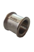 KALDE  1"Dn25 Sarı/Krom Manşon İç Dişli (Dişi) - Chrome Threaded Sleeve thumbnail 2
