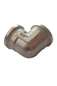 KALDE  1/2" Dn15 Sarı/Krom Dirsek İç Dişli (Dişi) - Brass İnternal Thread Elbow thumbnail 4