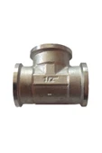 KALDE  1/2" Dn15 İç Dişli Sarı/Krom TE (Dişi) - Chrome Tee thumbnail 2