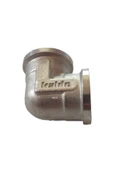 KALDE  1/2" Dn15 Sarı/Krom Dirsek İç Dişli (Dişi) - Brass İnternal Thread Elbow thumbnail 2