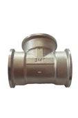 KALDE  3/4" Dn20 İç Dişli Sarı/Krom TE (Dişi) - Chrome Tee thumbnail 2