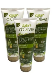 Dalan Dolive El Ve Vücut Kremi 250 Ml 3 Adet thumbnail 1