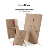 Transotype Sensebook Flap Defter 135 Yaprak A4 thumbnail 1