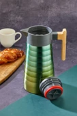 Cooker CKR2097 2 Litre Çift Katmanlı Paslanmaz Çelik Termos Bambu Saplı thumbnail 2
